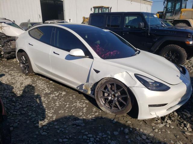 Photo 4 from auction – 2022 TESLA MODEL 3 with VIN 5YJ3E1EA0NF119925