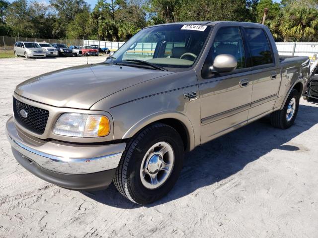 FORD F150 SUPER 2002 with VIN 1FTRW07L92KA87314 - Photo from auction