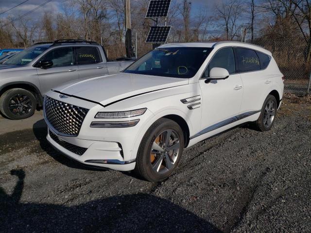 Photo 1 from auction – 2021 GENESIS GV80 BASE with VIN KMUHCESC6MU052081