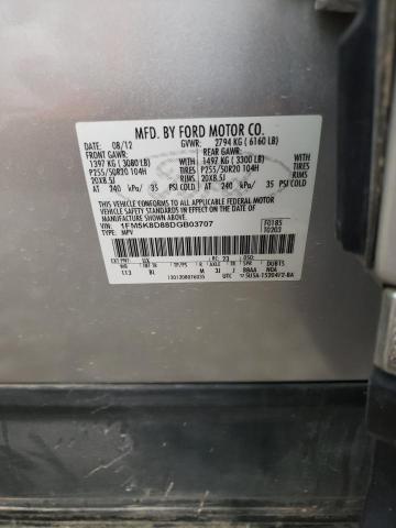 Foto 14 de la subasta – 2013 FORD EXPLORER X con VIN 1FM5K8D88DGB03707