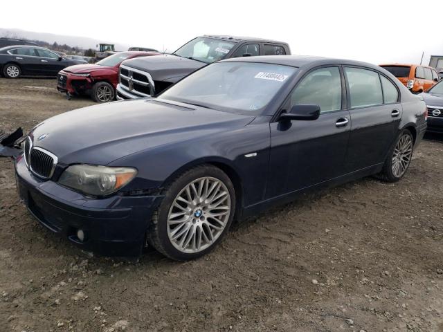 BMW 750 LI 2008 with VIN WBAHN83578DT79137 - Photo from auction