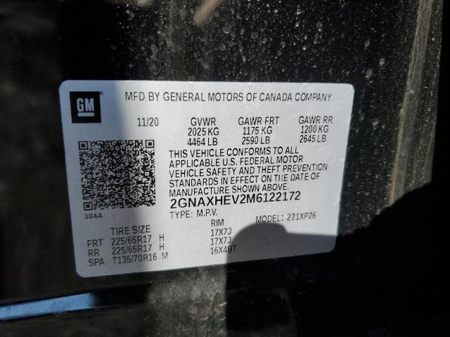 Photo 14 from auction – 2021 CHEVROLET EQUINOX LS with VIN 2GNAXHEV2M6122172