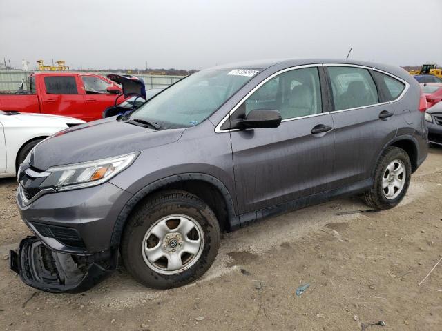 Photo 1 from auction – 2016 HONDA CR-V LX with VIN 2HKRM4H34GH610398
