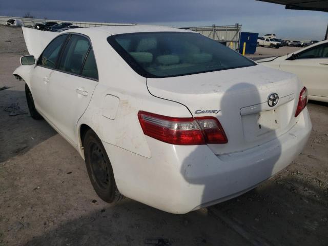 Photo 2 from auction – 2009 TOYOTA CAMRY BASE with VIN 4T1BE46K99U839172
