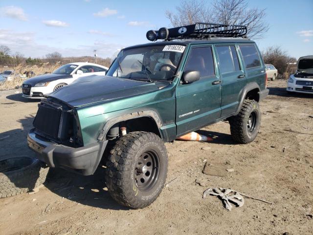 JEEP CHEROKEE S 2000 with VIN 1J4FF48SXYL110239 - Photo from auction