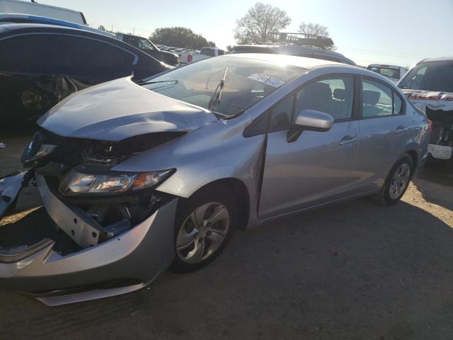 HONDA CIVIC LX 2015 with VIN 19XFB2F58FE080411 - Photo from auction