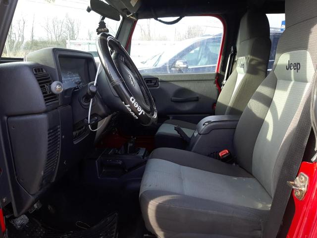 Photo 7 from auction – 2005 JEEP WRANGLER X with VIN 1J4FA39S45P357266