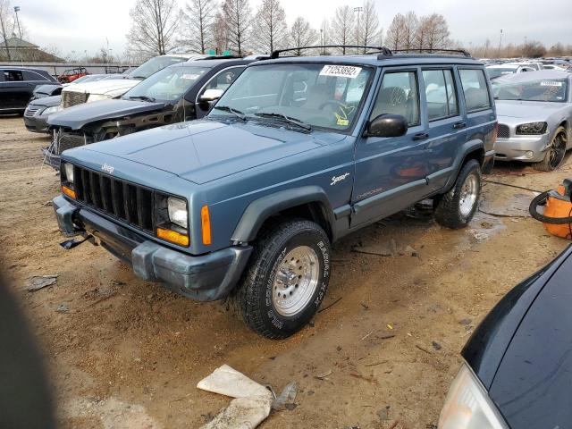 JEEP CHEROKEE S 1998 with VIN 1J4FJ68S2WL173620 - Photo from auction