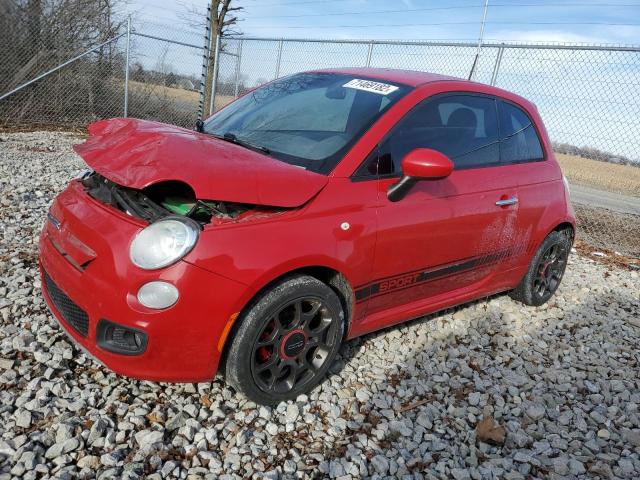 Photo 1 from auction – 2014 FIAT 500 SPORT with VIN 3C3CFFBR6ET176866