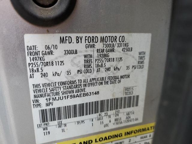 Foto 14 de la subasta – 2010 FORD EXPEDITION con VIN 1FMJU1F59AEB63148