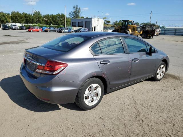 Photo 3 from auction – 2014 HONDA CIVIC LX with VIN 19XFB2F55EE012825