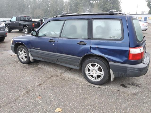 Photo 2 from auction – 2002 SUBARU FORESTER with VIN JF1SF63502H745746