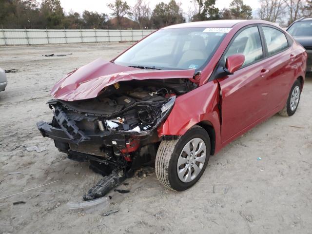 HYUNDAI ACCENT SE 2017 with VIN KMHCT4AE3HU372180 - Photo from auction