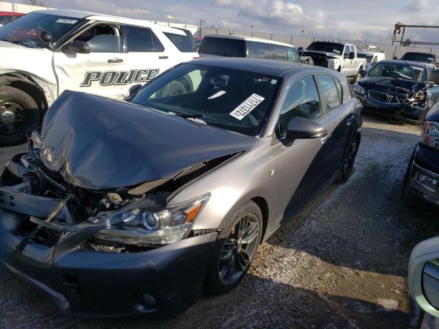 LEXUS CT 200 2012 with VIN JTHKD5BH8C2062752 - Photo from auction