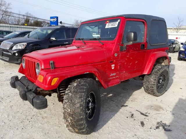 JEEP WRANGLER X 2005 with VIN 1J4FA39S45P357266 - Photo from auction