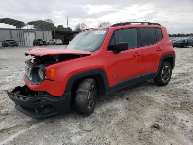 JEEP RENEGADE S 2017 with VIN ZACCJAAB0HPE52200 - Photo from auction