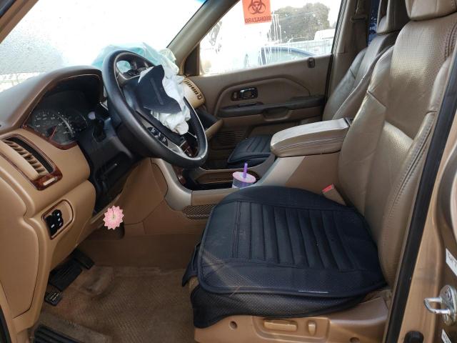Photo 7 from auction – 2004 HONDA PILOT EXL with VIN 2HKYF18684H572927
