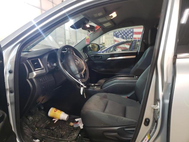 Photo 7 from auction – 2018 TOYOTA HIGHLANDER with VIN 5TDZZRFHXJS243490
