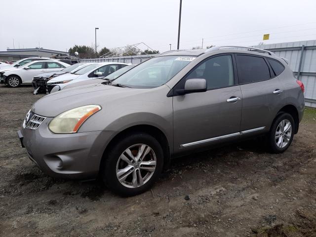 NISSAN ROGUE S 2012 with VIN JN8AS5MT6CW274308 - Photo from auction