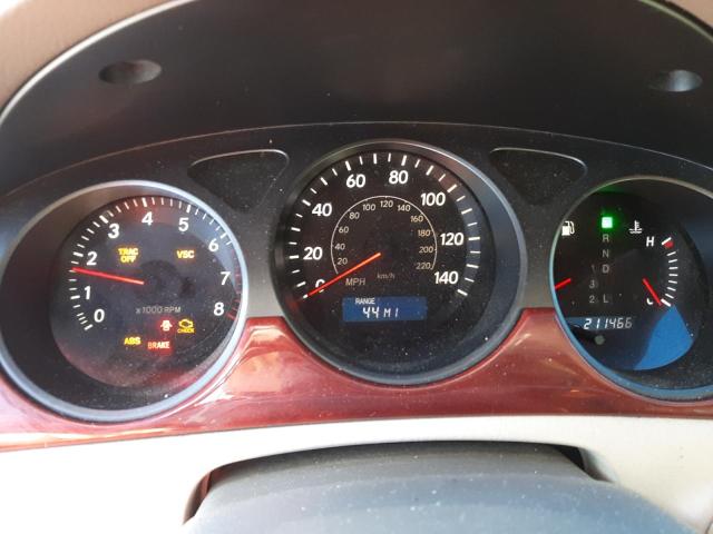 Photo 9 from auction – 2002 LEXUS E5 300 with VIN JTHBF30G420034532