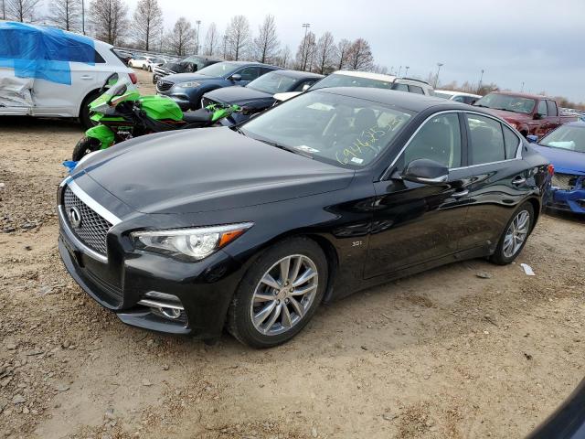 INFINITI Q50 PREMIU 2017 with VIN JN1EV7AP4HM737284 - Photo from auction