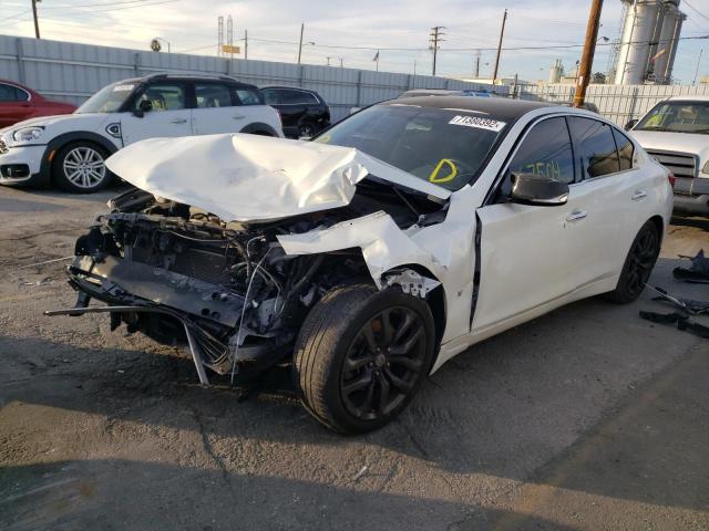 INFINITI Q50 BASE 2015 with VIN JN1BV7AP2FM347929 - Photo from auction