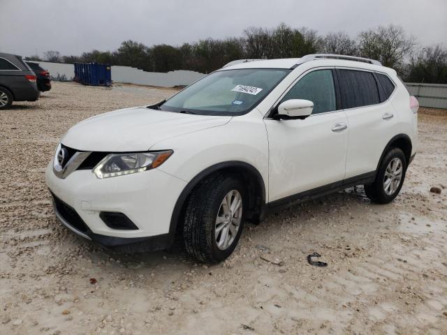 NISSAN ROGUE S 2015 with VIN KNMAT2MV7FP567013 - Photo from auction