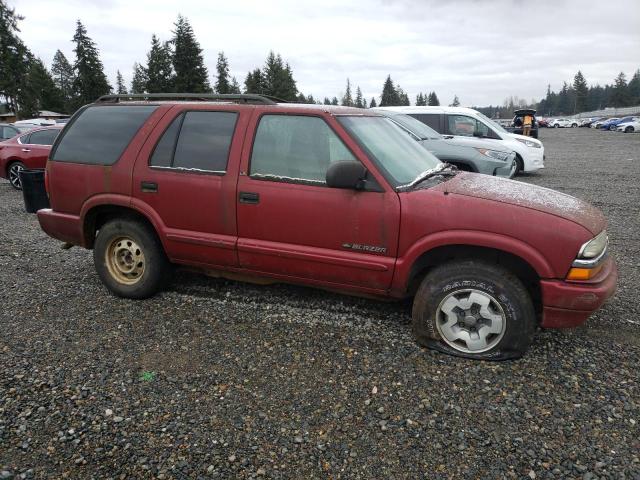 Photo 4 from auction – 2002 CHEVROLET BLAZER with VIN 1GNDT13W92K154767