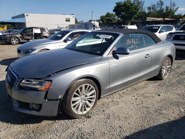 AUDI A5 PREMIUM 2010 with VIN WAULFAFH0AN013427 - Photo from auction