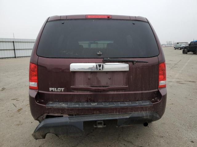 Photo 6 from auction – 2012 HONDA PILOT LX with VIN 5FNYF3H2XCB029648