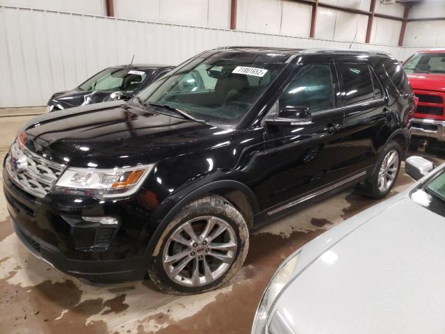 FORD EXPLORER X 2018 with VIN 1FM5K8D82JGA65497 - Photo from auction