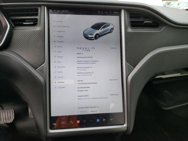 Photo 9 from auction – 2018 TESLA MODEL S with VIN 5YJSA1E27JF274725