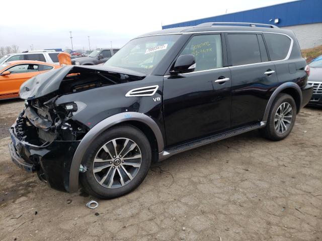 NISSAN ARMADA SV 2017 with VIN JN8AY2NC9H9502156 - Photo from auction