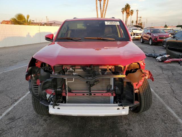 Photo 5 from auction – 2021 TOYOTA 4RUNNER SR with VIN JTEFU5JR9M5240712