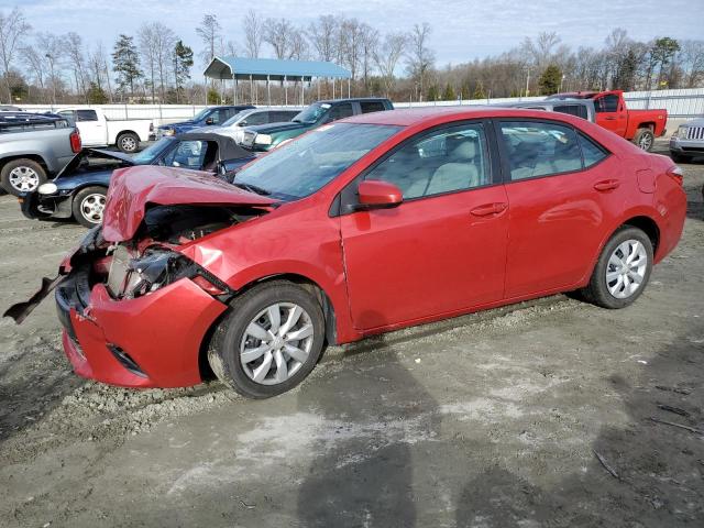 TOYOTA COROLLA L 2016 with VIN 2T1BURHE0GC631882 - Photo from auction
