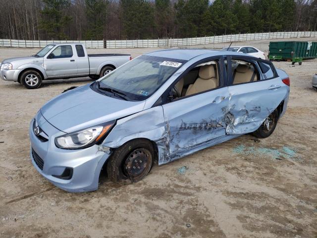 HYUNDAI ACCENT GLS 2014 with VIN KMHCT4AE4EU677974 - Photo from auction