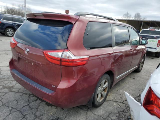 Photo 3 from auction – 2015 TOYOTA SIENNA LE with VIN 5TDKK3DC9FS661623