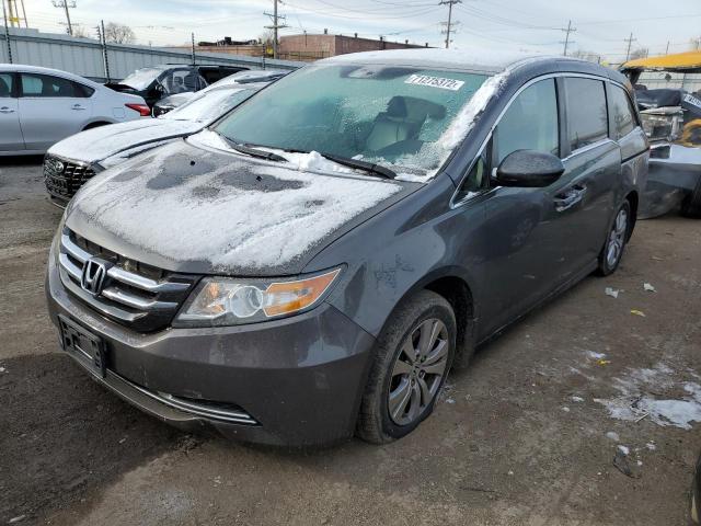 HONDA ODYSSEY EX 2015 with VIN 5FNRL5H61FB010177 - Photo from auction