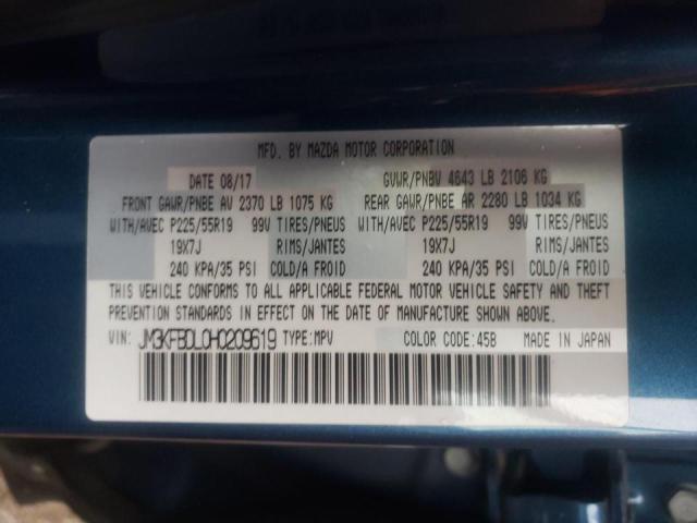 Photo 14 from auction – 2017 MAZDA CX-5 GRAND with VIN JM3KFBDL0H0209619