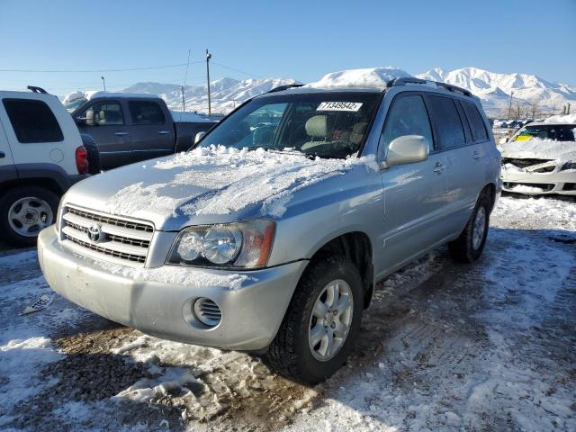 TOYOTA HIGHLANDER 2001 with VIN JTEHF21A410036565 - Photo from auction