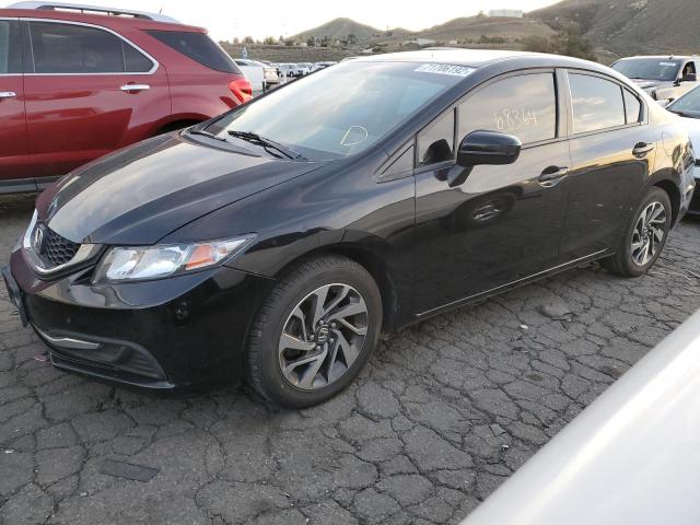 HONDA CIVIC LX 2015 with VIN 2HGFB2F55FH566115 - Photo from auction