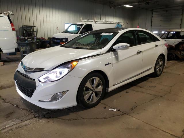 HYUNDAI SONATA HYB 2012 with VIN KMHEC4A44CA041604 - Photo from auction