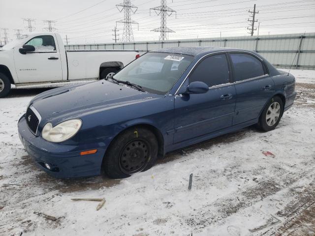 HYUNDAI SONATA GL 2002 with VIN KMHWF25H82A711912 - Photo from auction