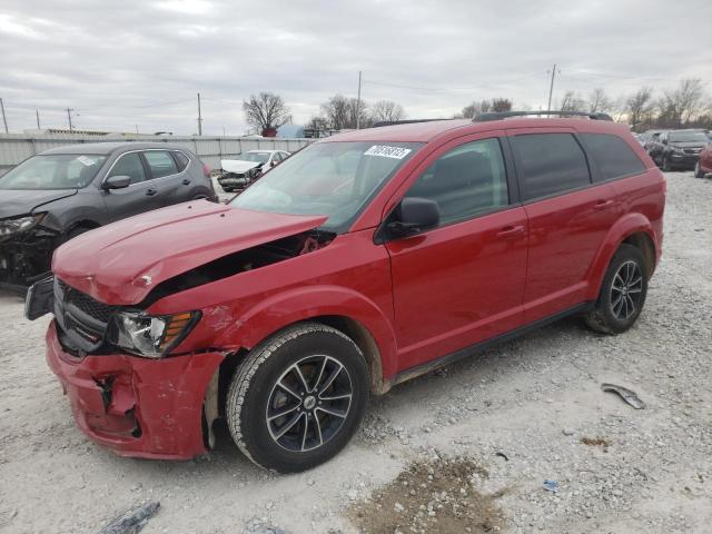 DODGE JOURNEY SE 2018 with VIN 3C4PDCAB7JT344594 - Photo from auction