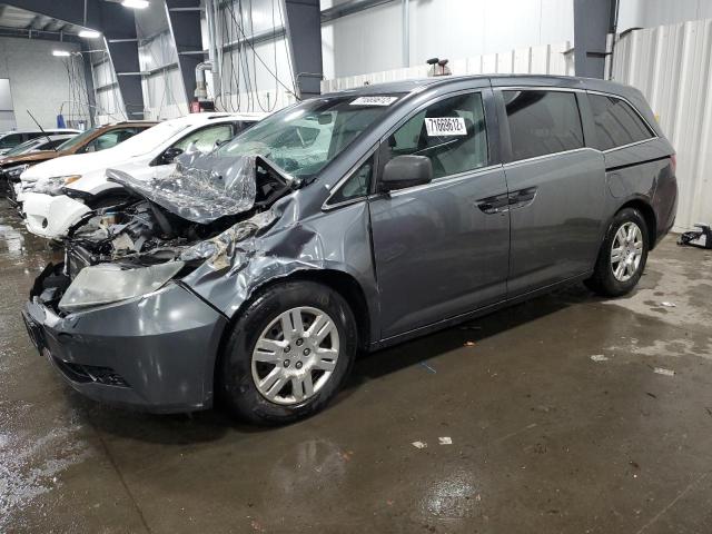 HONDA ODYSSEY LX 2011 with VIN 5FNRL5H26BB043182 - Photo from auction