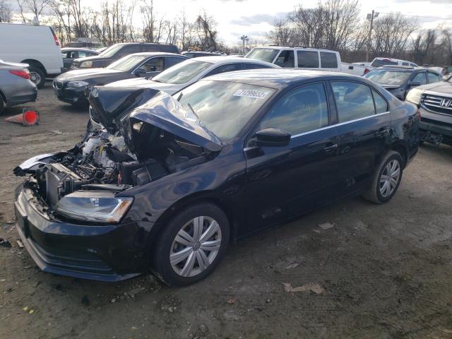 VOLKSWAGEN JETTA S 2017 with VIN 3VW2B7AJ2HM290704 - Photo from auction