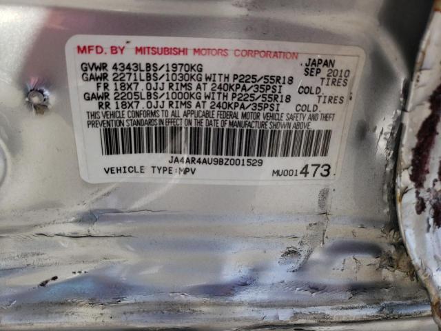 Photo 14 from auction – 2011 MITSUBISHI OUTLANDER with VIN JA4AR4AU9BZ001529