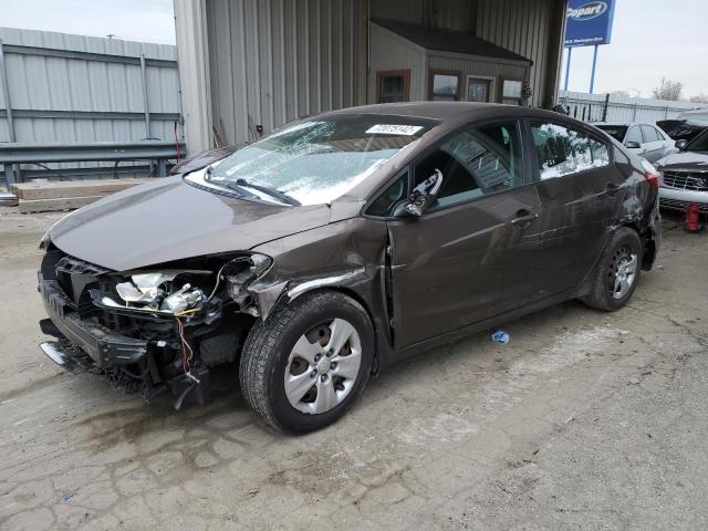 KIA FORTE LX 2015 with VIN KNAFX4A65F5308466 - Photo from auction