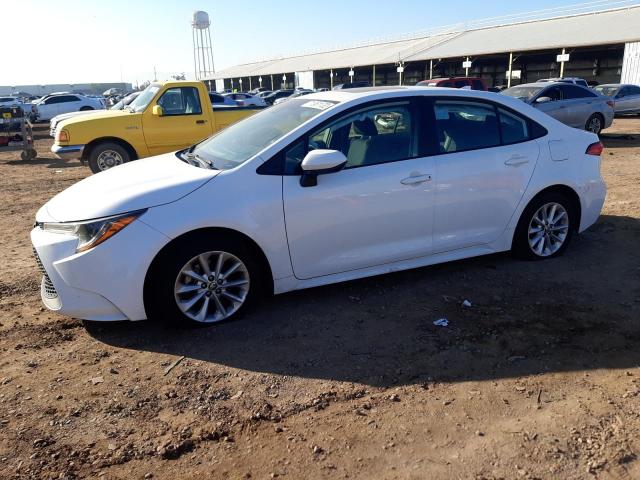 TOYOTA COROLLA LE 2020 with VIN 5YFHPRAE8LP030077 - Photo from auction