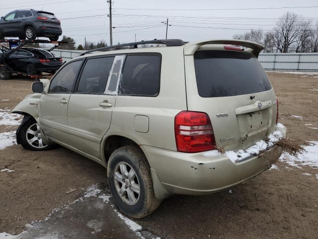 Photo 2 from auction – 2003 TOYOTA HIGHLANDER with VIN JTEHF21A730138056